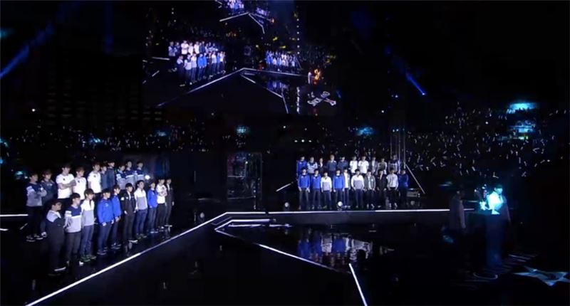 롤챔스 결승전 사진.