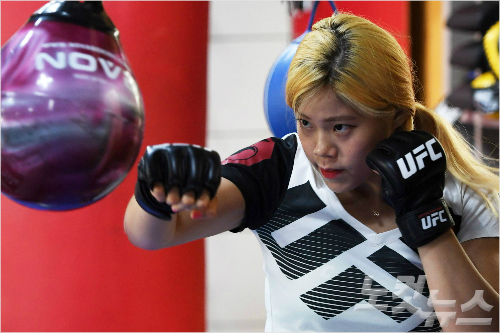 UFC 전찬미 "챔피언 예드제칙과 싸울 날 오겠죠?"