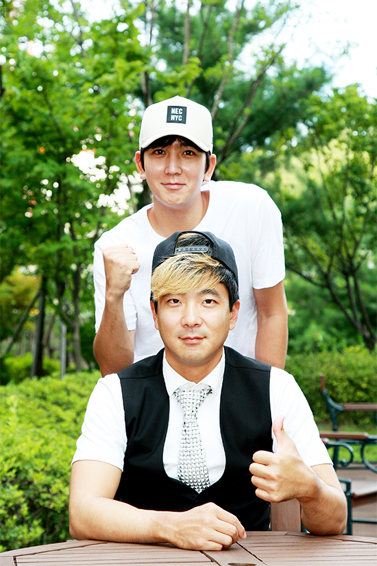 안태형(위)과안백준(아래).사진=김상민기자.