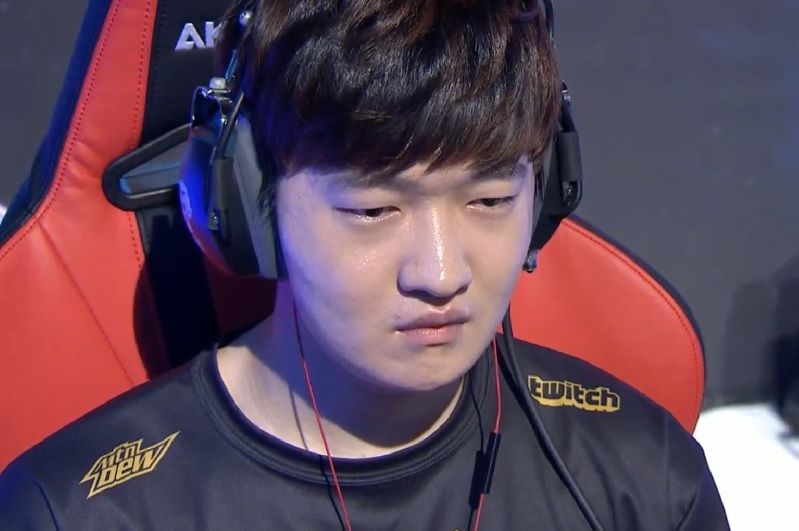 스플라이스 김대엽(사진=아프리카TV 생중계 화면 캡처).