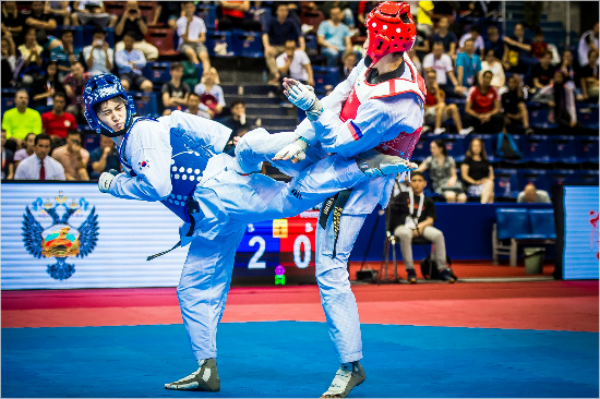 '리우 복수' 이대훈, 태권도 그랑프리시리즈 금메달