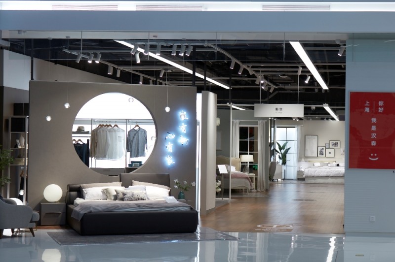 한샘 중국 상해 플래그십스토어 이미지. (사진= 한샘)