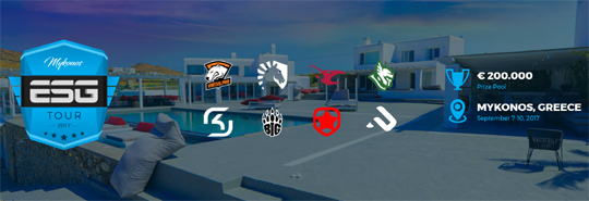 EGS 투어, 그리스 호화 리조트서 CS:GO 대회 개최