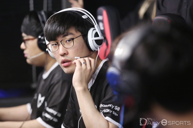 삼성 갤럭시의 정글러 '앰비션' 강찬용.