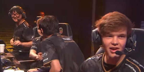 유럽 LCS 서머 최고의 승률을 달리던 프나틱을 잡아낸 NiP 선수들(사진=유튜브 중계 화면 캡처).