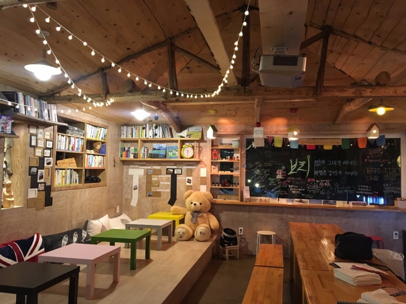 제주 보리게스트하우스 공용공간