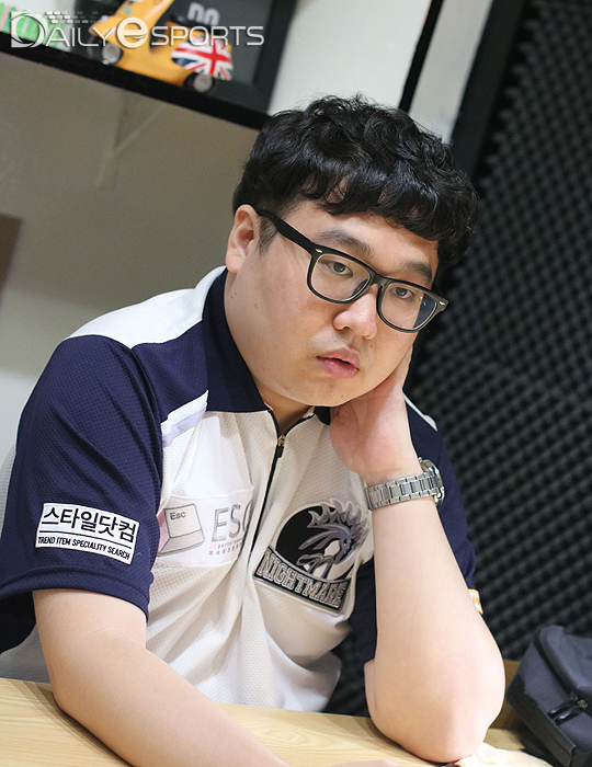 ESC 나이트메어의 '미스트번' 김용완.