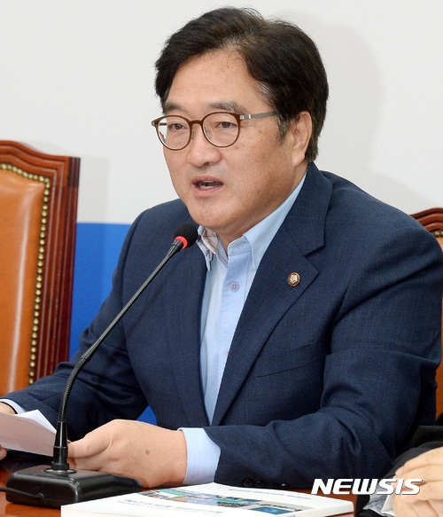 더불어민주당 우원식 원내대표(사진=뉴시스)