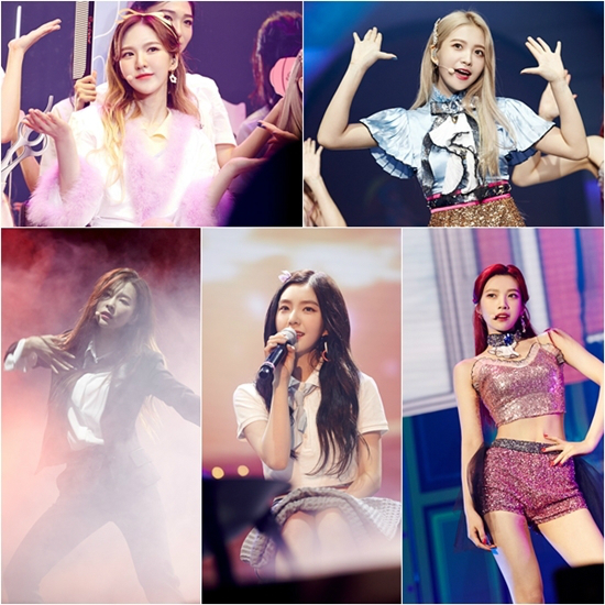 '물 만난' 레드벨벳이 보여준 신나는 첫 콘서트 '레드 룸'