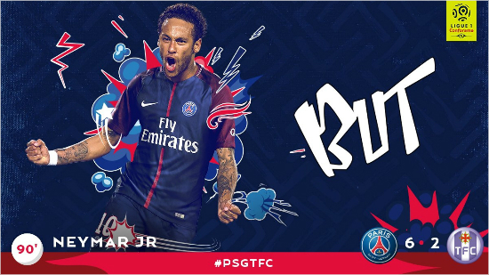 '2951억 가치 있네' 네이마르 2골 2도움 맹활약