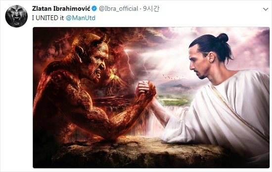 즐라탄 이브라히모비치, 다시 '악마'와 손잡다