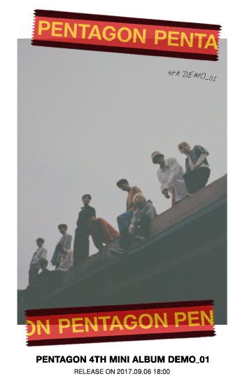 펜타곤, 9월 6일 네 번째 미니앨범 ‘데모_01’ 발매