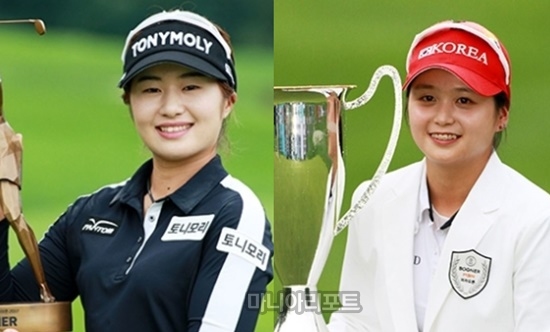 이정은6(왼쪽)와최혜진.사진=마니아리포트DB