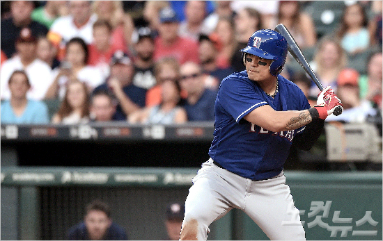 추신수, 시즌 14호 2루타로 4경기 연속 안타
