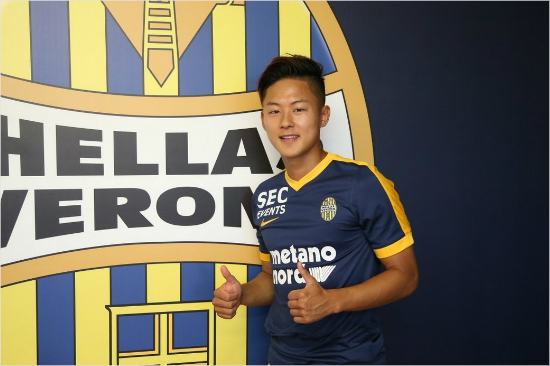 바르사 떠난 이승우, 이탈리아 베로나 공식 입단