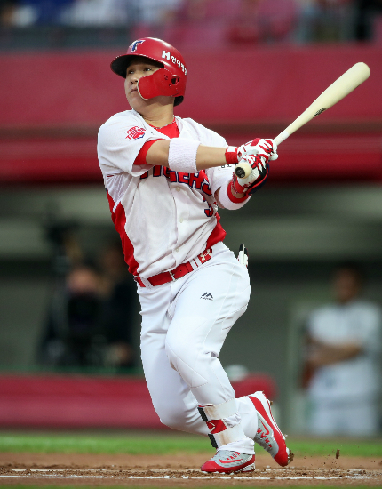 찬스에 강한 김선빈의 자신감 "주자 있으면 더 재밌어요"