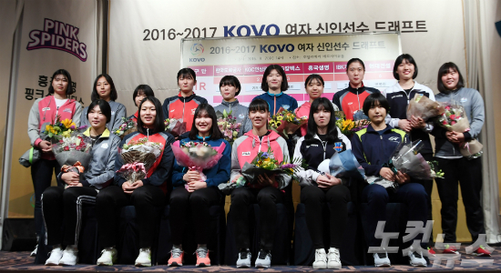 V리그 여자부 신인 드래프트 개최…총 40명 참가