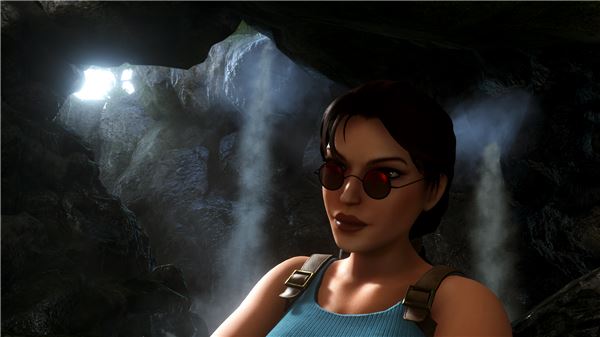 팬 리메이크 게임에서 한층 물오른 미모를 자랑하는 라라 크로프트.