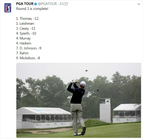 뜨거워진 우승 경쟁, 세계랭킹 1~3위 '제대로 붙었다!'