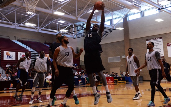 올해외국인선수드래프트참가자들의트라이아웃현장.다가오는시즌을마지막으로외국인선수선발이자유계약으로바뀌면서내년에는트라이아웃을볼수없게됐다.사진=뉴시스