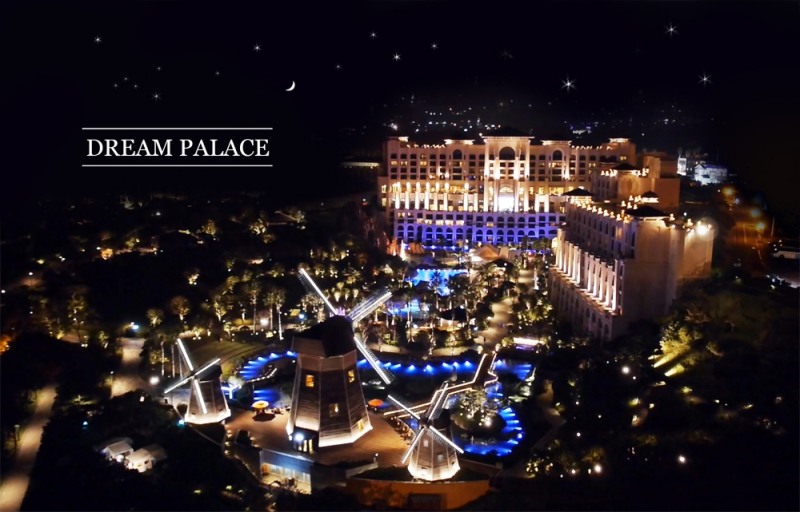 롯데호텔제주 드론촬영전경.(사진=호텔롯데)