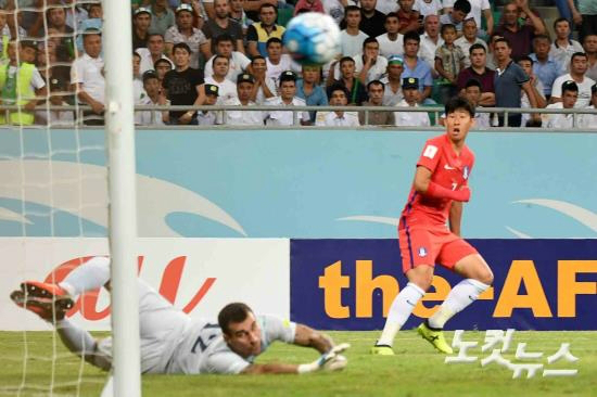 '골대만 3차례'…끝내 터지지 않은 축포