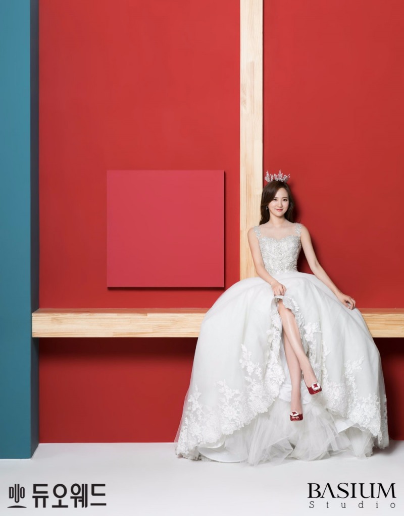 ‘가을신부’ 김지원 아나운서, 웨딩사진 공개