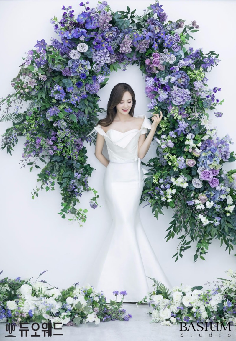 ‘가을신부’ 김지원 아나운서, 웨딩사진 공개