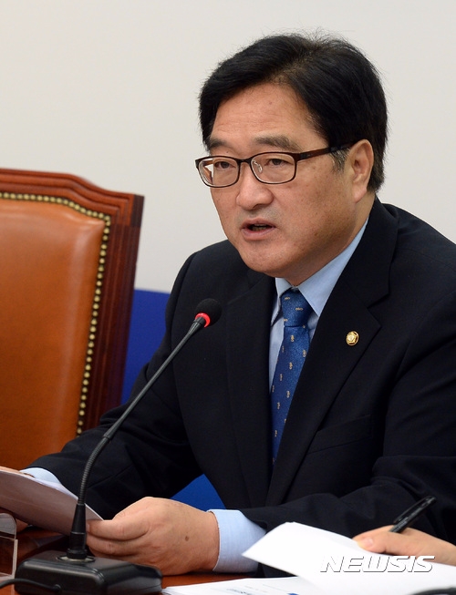 우원식 더불어민주당 원내대표(사진=뉴시스)