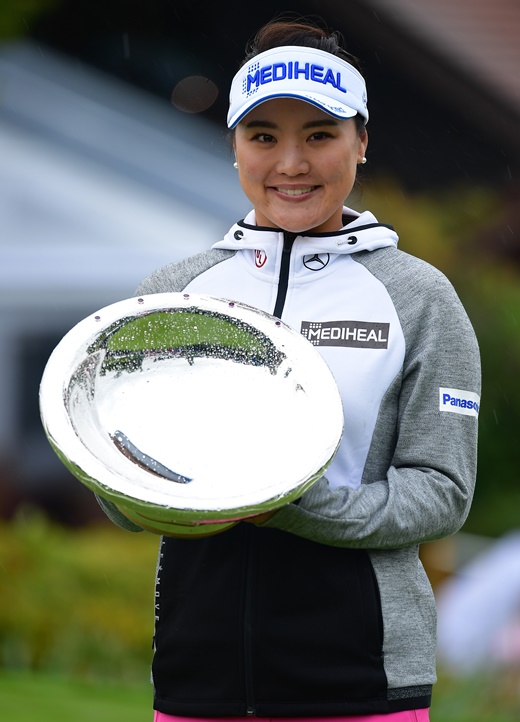 안니카메이저어워드를받게된유소연.사진=LPGA투어제공
