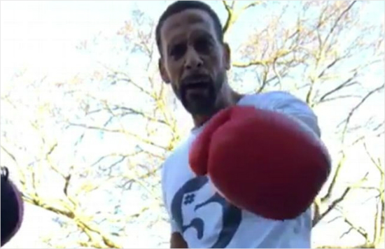 맨유 레전드 퍼디낸드, 프로 복서로 변신 꿈꾼다