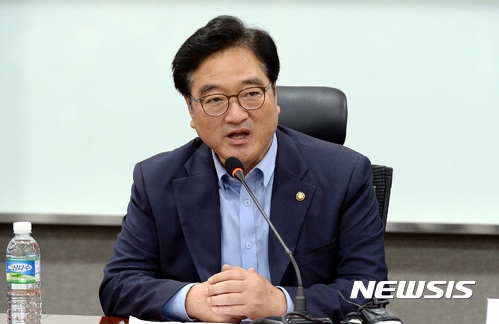 우원식 더불어민주당 원내대표(사진=뉴시스)