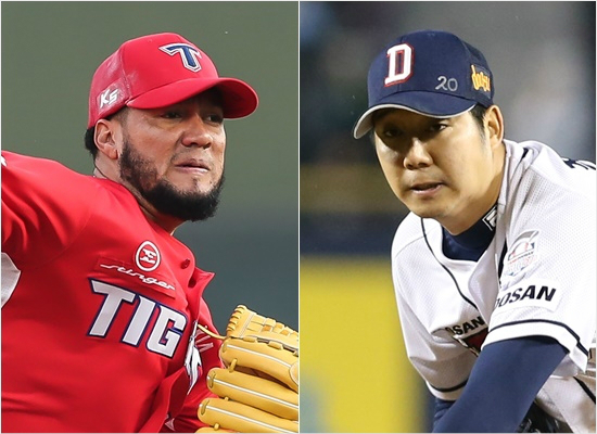 무패 헥터 vs 천적 장원준…운명의 웅쟁호투