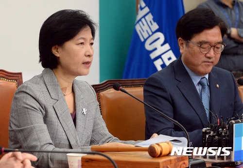 추미애 더불어민주당 대표(사진=뉴시스)