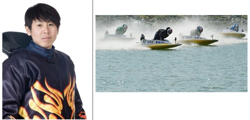 최광성 선수와 경정경기모습. (사진=경정운영본부)