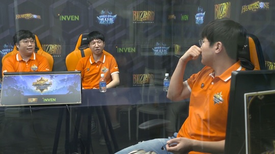 HTC 2017 서머 결승에 진출한 다이크 다이스. (사진=HTC 중계 캡처)