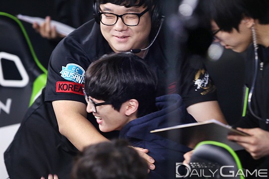 형제 팀인 레드와 우승을 두고 다툴 예정인 GC 부산 블루.