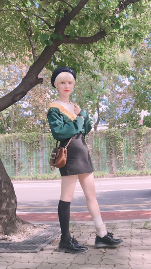 다이아 예빈, 발목 부상에도 '더유닛' '뮤뱅' 참여