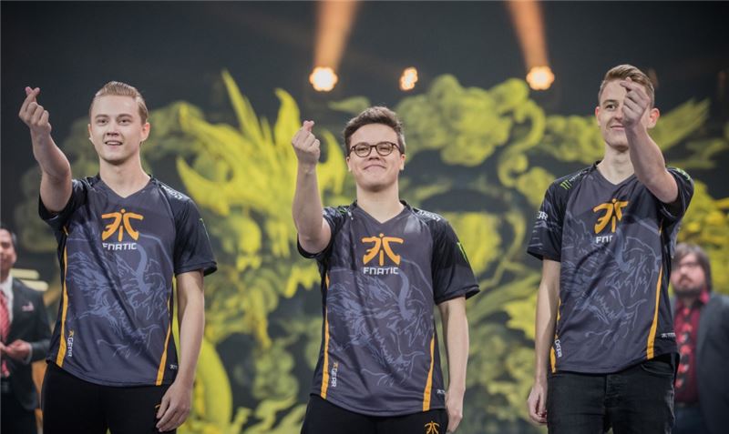 프나틱 선수들(사진=라이엇게임즈 제공).