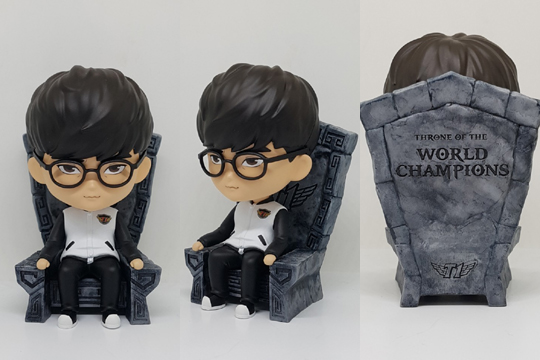 슈퍼플레이가 개발 중인 '페이커' 피규어. (사진=슈퍼플레이 제공)