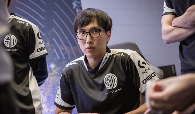 TSM의 원거리 딜러 'Doublelift' 일리앙 펭(사진=라이엇게임즈 제공).