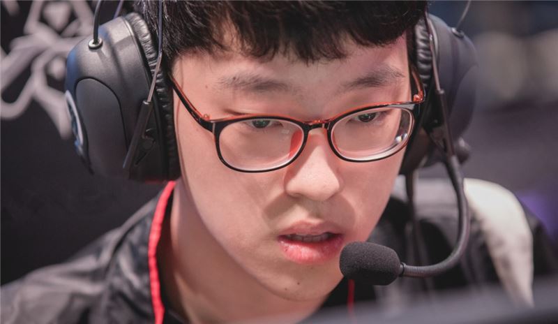 EDG의 미드 라이너 '스카웃' 이예찬(사진=라이엇게임즈 제공).