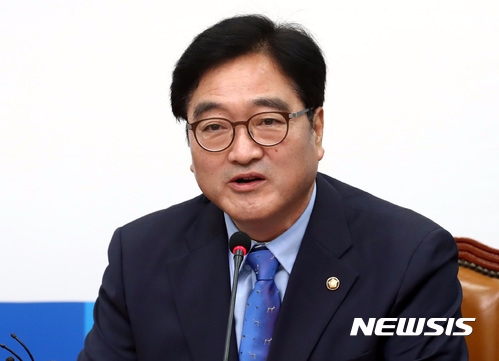 우원식 더불어민주당 원내대표(사진=뉴시스)