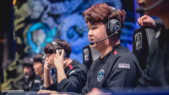 코그모 활약으로 롱주의 승리를 이끈 '프레이' 김종인.(사진=라이엇게임즈 제공)