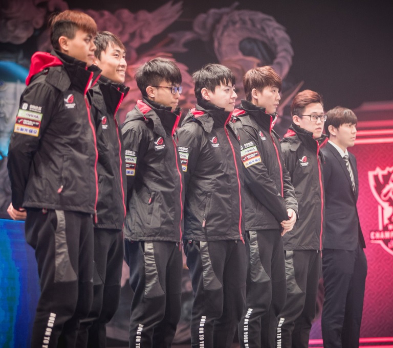 2승으로 LMS 지역 팀 중에 가장 많은 승수를 올린 ahq e스포츠 클럽(사진=라이엇게임즈 제공).