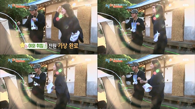 '1박2일 기상송' 화제...나상도 ‘벌떡 일어나’