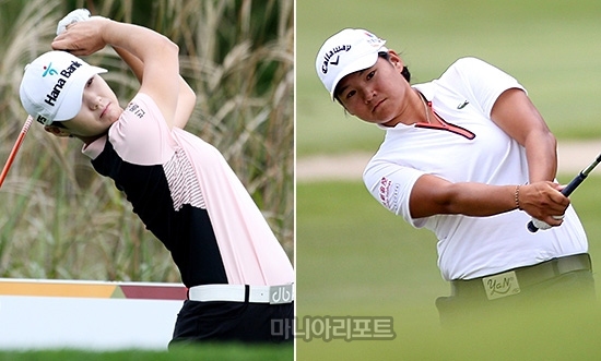 박성현,청야니.사진=마니아리포트DB