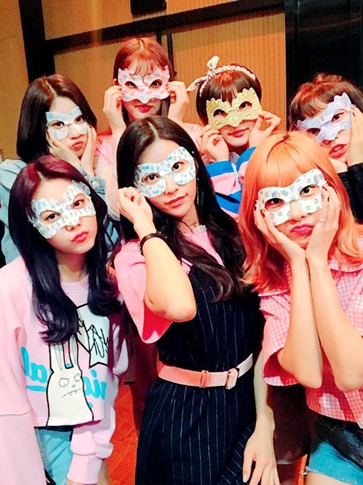다이아 정채연, "나 찾아 봐라" 대기실 사진 깜짝 공개