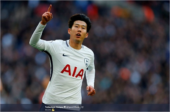 역습의 정석…손흥민 리그 1호골