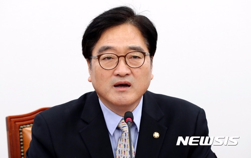 우원식 더불어민주당 원내대표(사진=뉴시스)